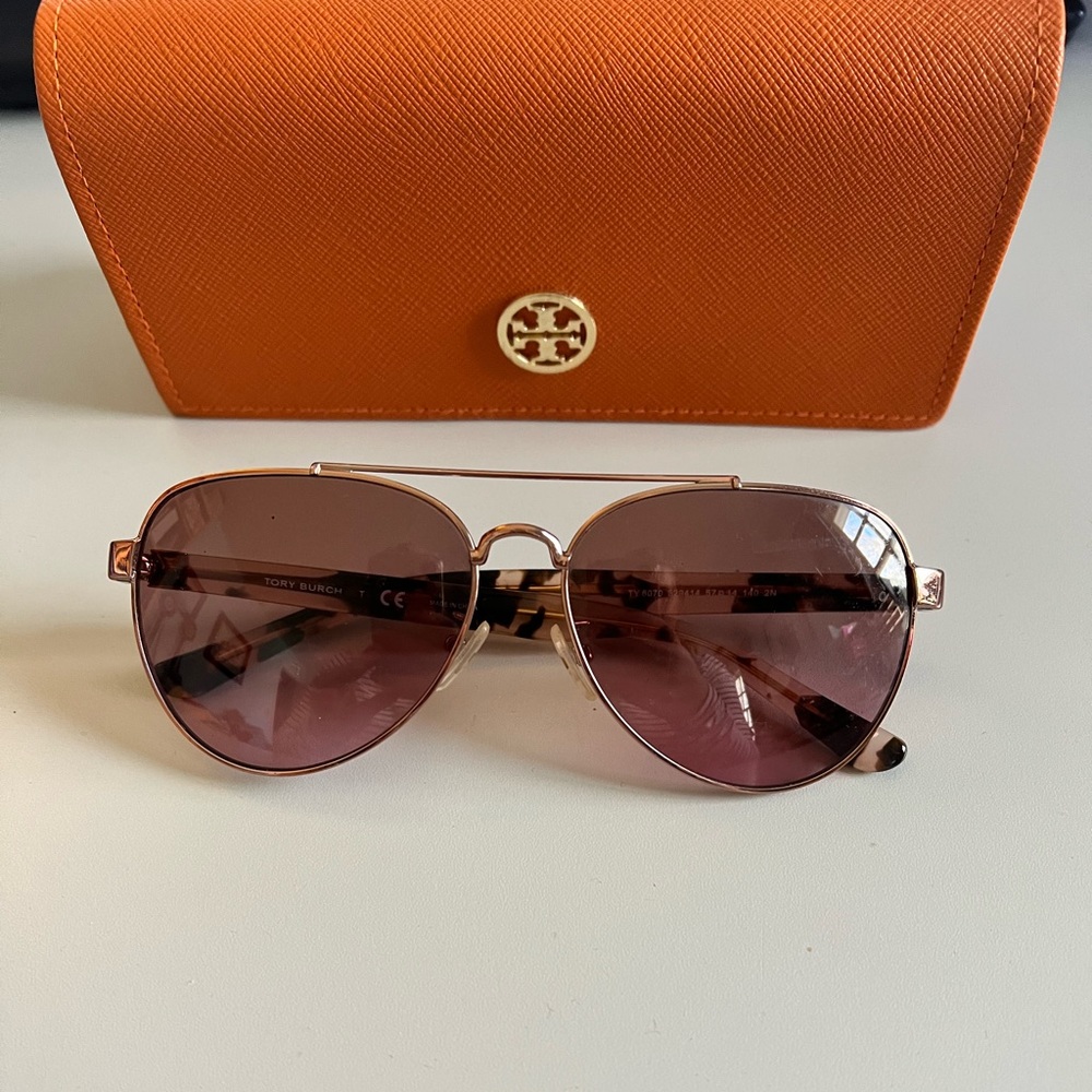 Tory Burch sunglasses - rose gold